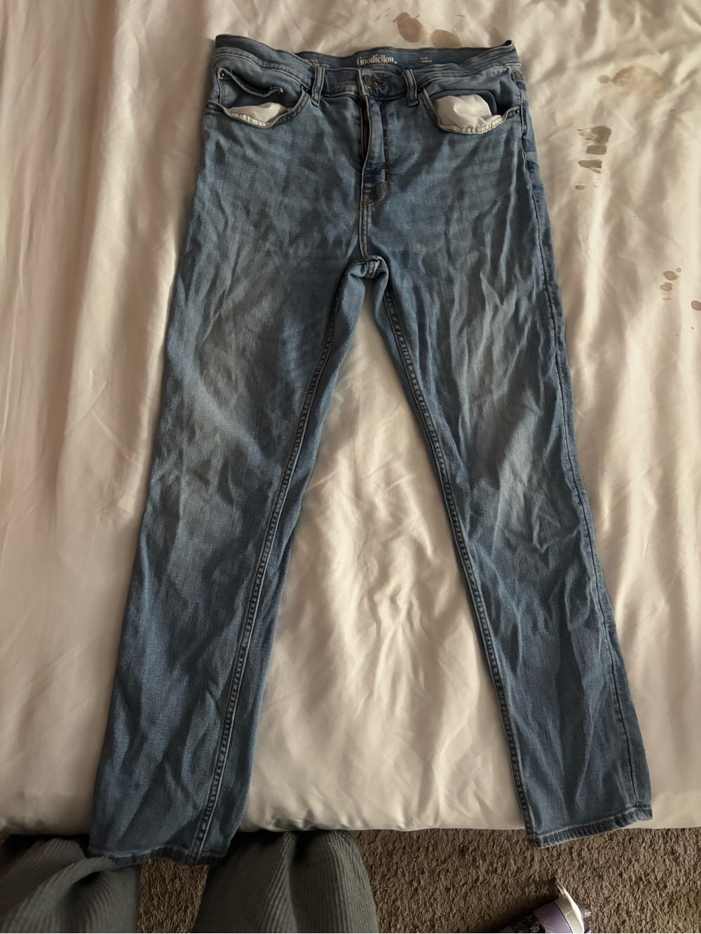 Goodfellow & Co Light Blue Straight Leg Jeans